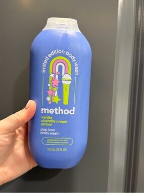 NWT Method Limited Edition Pop Icon Body Wash